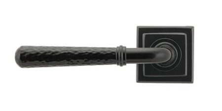 Black Hammered Newbury Lever on Rose Set (Square) | 45650 - Image 3