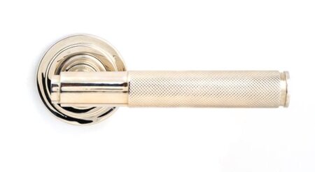 From the Anvil Polished Nickel Brompton Lever on Rose Set (Art Deco) - Image 3