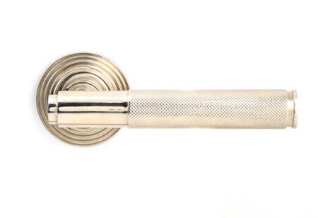 From the Anvil Polished Nickel Brompton Lever on Rose Set (Beehive) - Image 3