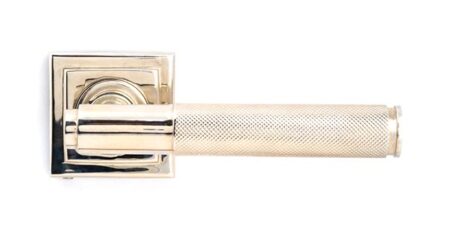 From the Anvil Polished Nickel Brompton Lever on Rose Set (Square) - Image 3