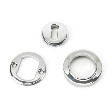 From the Anvil Polished Chrome Round Escutcheon (Plain) - Image 4
