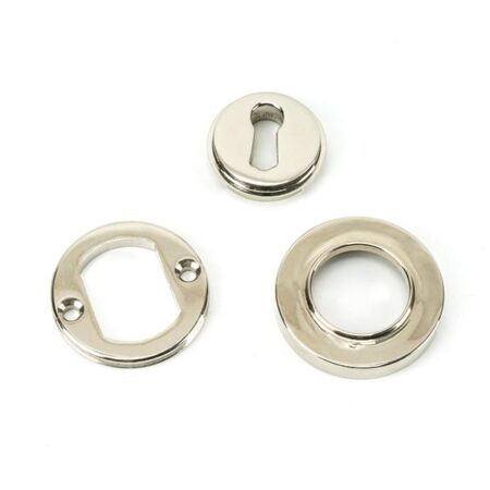 From the Anvil Polished Nickel Round Escutcheon (Plain) - Image 4