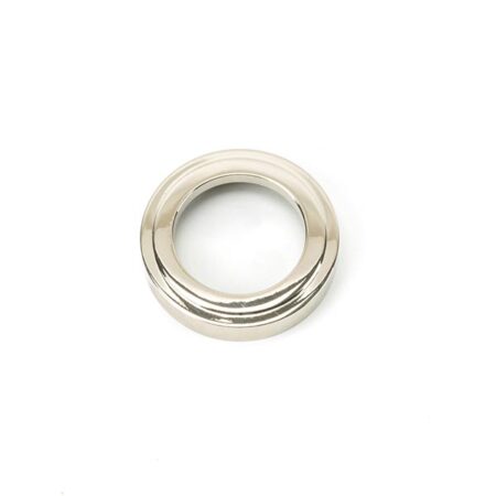 From the Anvil Polished Nickel Round Escutcheon (Art Deco) - Image 3