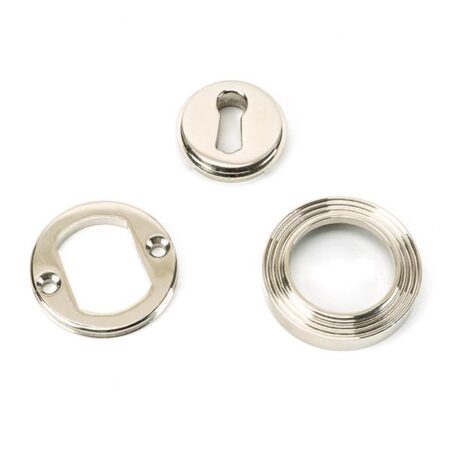 From the Anvil Polished Nickel Round Escutcheon (Beehive) - Image 4