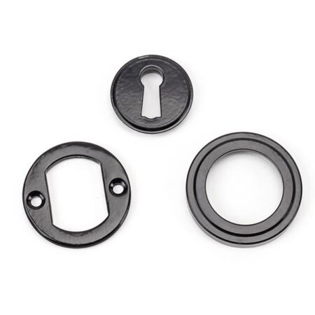 From the Anvil Black Round Escutcheon (Art Deco) - Image 4