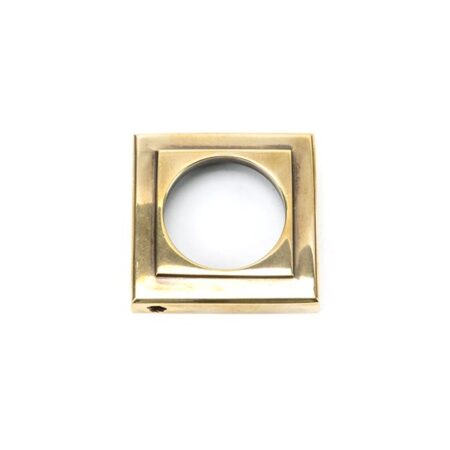 From the Anvil Aged Brass Round Euro Escutcheon (Square) - Image 4