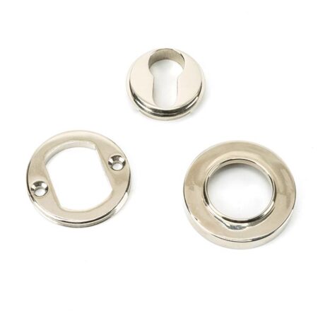 From the Anvil Polished Nickel Round Euro Escutcheon (Plain) - Image 4
