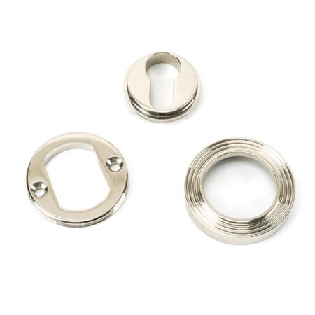 From the Anvil Polished Nickel Round Euro Escutcheon (Beehive) - Image 4