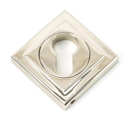 From the Anvil Polished Nickel Round Euro Escutcheon (Square) - Image 3
