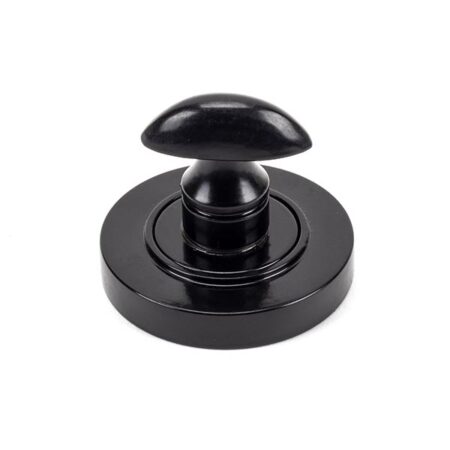 From the Anvil Black Round Thumbturn Set (Plain) - Image 3