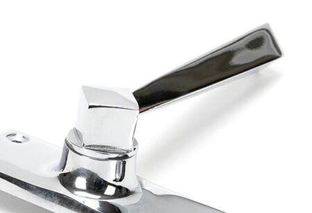 From the Anvil Polished Chrome Straight Lever Euro Lock Set - Image 4