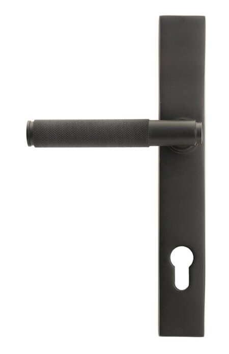From the Anvil Aged Bronze Brompton Slimline Lever Espag. Lock Set - Image 3