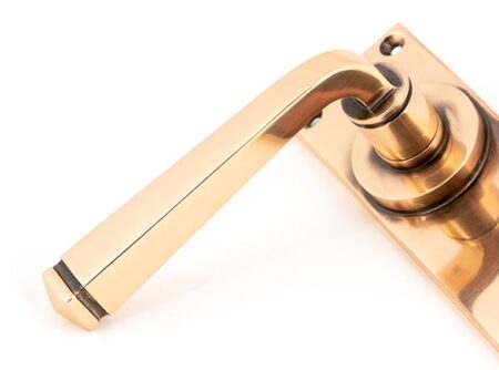 From the Anvil Polished Bronze Avon Lever Lock Set - Image 4