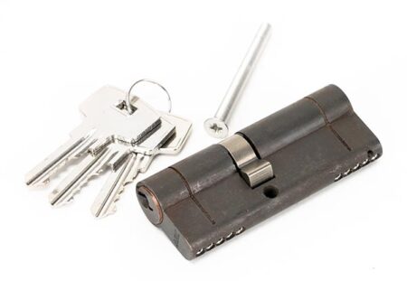 From the Anvil Aged Bronze 35/45 5pin Euro Cylinder KA - Image 2