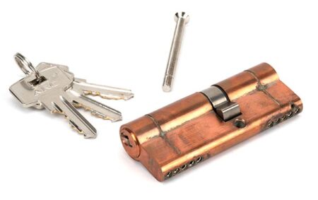 From the Anvil Polished Bronze 35/45 5pin Euro Cylinder KA - Image 3
