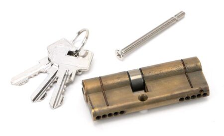 From the Anvil Aged Brass 35/45 5pin Euro Cylinder KA - Image 3