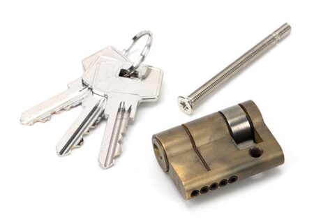 Aged Brass 30/10 5pin Single Cylinder | 45879 - Image 3