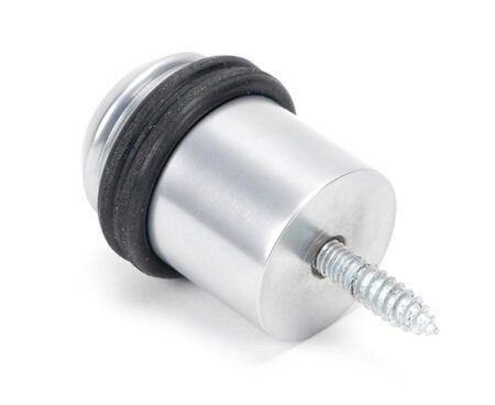 Satin Chrome Floor Mounted Door Stop | 45909 - Image 4