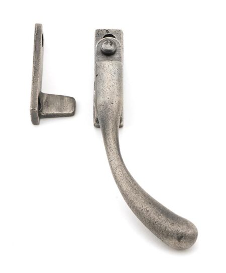 Antique Pewter Night-Vent Locking Peardrop Fastener - RH | 45913 - Image 3