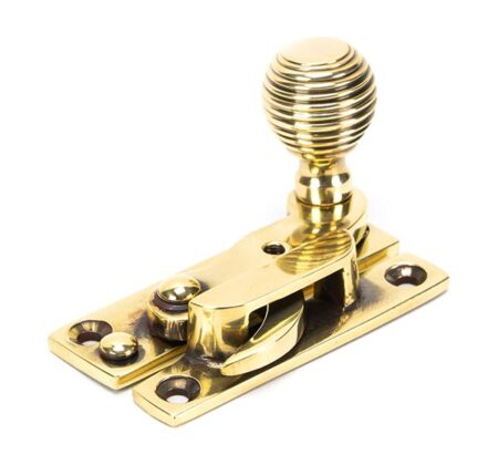 Aged Brass Beehive Sash Hook Fastener | 45936 - Image 3