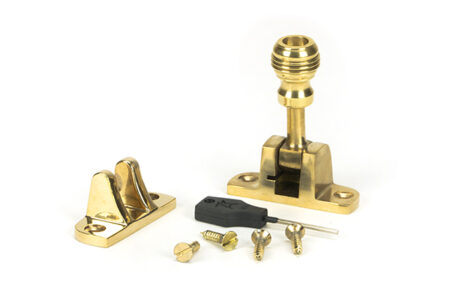 From the Anvil Polished Brass Prestbury Brighton Fastener (Radiused) - Image 4