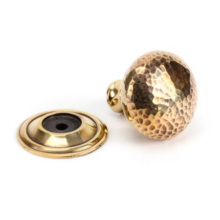 Aged Brass Hammered Mushroom Cabinet Knob 32mm | 46021 - Image 3