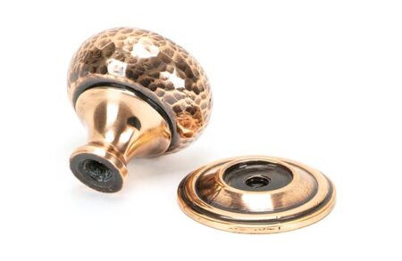 Polished Bronze Hammered Mushroom Cabinet Knob 32mm | 46025 - Image 4