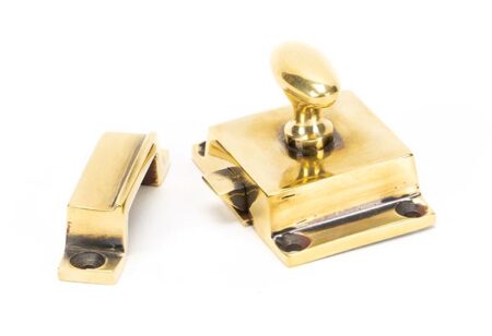 From the Anvil Aged Brass Cabinet Latch - Image 3