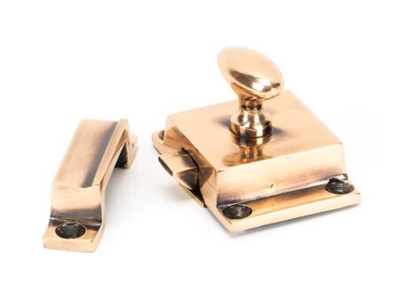 From the Anvil Polished Bronze Cabinet Latch - Image 3