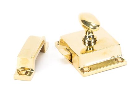 From the Anvil Polished Brass Cabinet Latch - Image 3