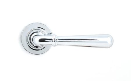 From the Anvil Polished Chrome Newbury Lever on Rose Set (Plain) - Image 3