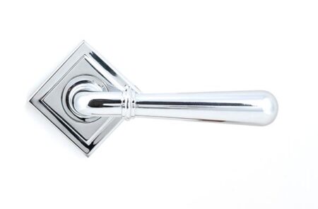 From the Anvil Polished Chrome Newbury Lever on Rose Set (Square) - Image 4