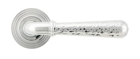 From the Anvil Polished Chrome Hammered Newbury Lever on Rose Set (Beehive) - Image 3