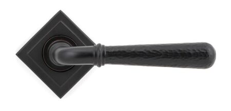 From the Anvil Aged Bronze Hammered Newbury Lever on Rose Set (Square) - Image 4