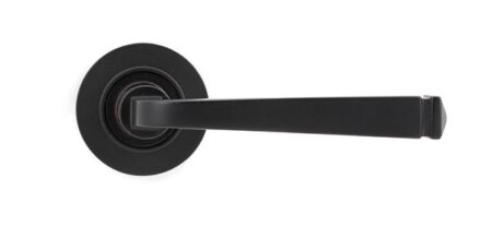 From the Anvil Aged Bronze Avon Round Lever on Rose Set (Plain) - Image 3
