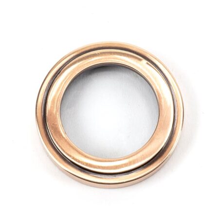 From the Anvil Polished Bronze Round Escutcheon (Art Deco) - Image 3