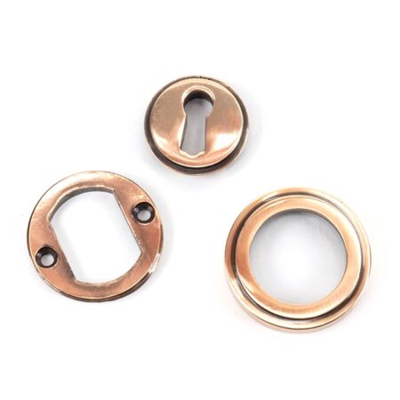 From the Anvil Polished Bronze Round Escutcheon (Art Deco) - Image 4
