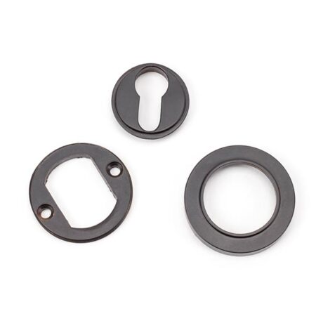 From the Anvil Aged Bronze Round Euro Escutcheon (Plain) - Image 4