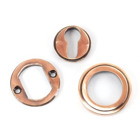 From the Anvil Polished Bronze Round Euro Escutcheon (Art Deco) - Image 4