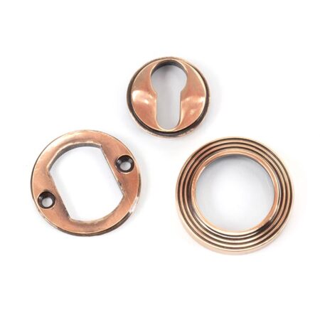 From the Anvil Polished Bronze Round Euro Escutcheon (Beehive) - Image 4