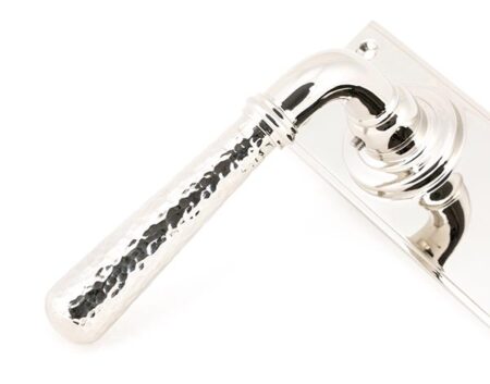 Polished Nickel Hammered Newbury Lever Latch Set | 46218 - Image 4