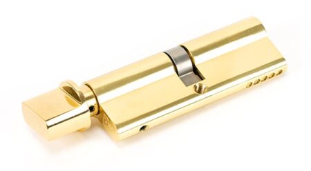 Lacquered Brass 45/45 5pin Euro Cylinder/Thumbturn | 46266 - Image 3