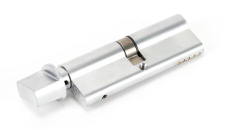Satin Chrome 45/45 5pin Euro Cylinder/Thumbturn | 46268 - Image 3