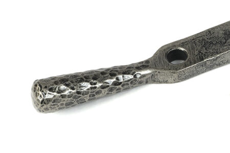From the Anvil Pewter 10" Hammered Newbury Stay - Pewter Patina - Image 3
