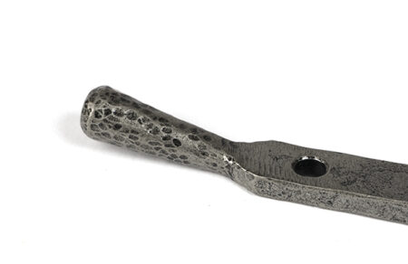 From the Anvil Pewter 12" Hammered Newbury Stay - Pewter Patina - Image 3