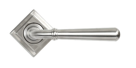 From the Anvil Satin Marine SS (316) Newbury Lever on Rose Set (Square) - Unsprung - Image 4