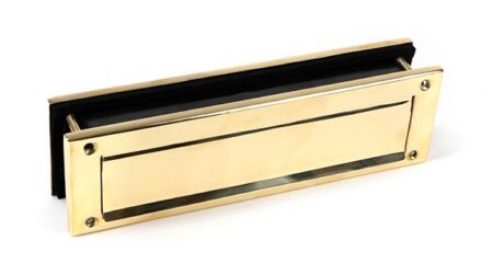 Polished Brass Traditional Letterbox | 46549 - Image 3