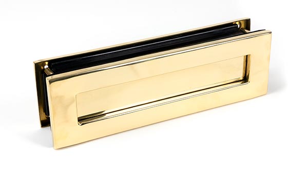 Polished Brass Traditional Letterbox | 46549