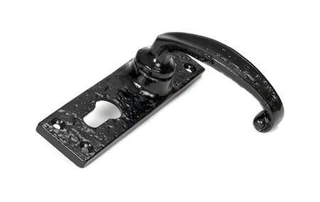 Black Lever Euro Lock Set | 46573 - Image 4
