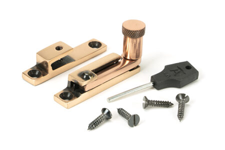 Polished Bronze Brompton Quadrant Fastener - Narrow | 46579 - Image 3